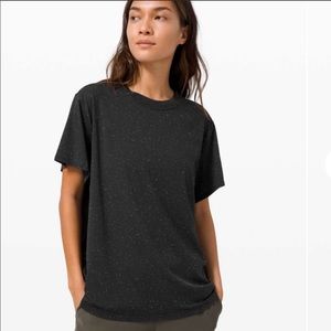 Lululemon All Yours Tee Black / White 2